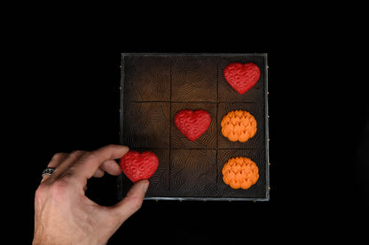 Jeu de Plateau Fruit du Démon (Morpion)