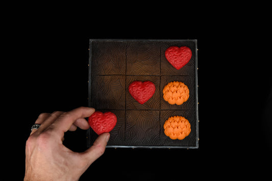 Jeu de Plateau Fruit du Démon (Morpion)