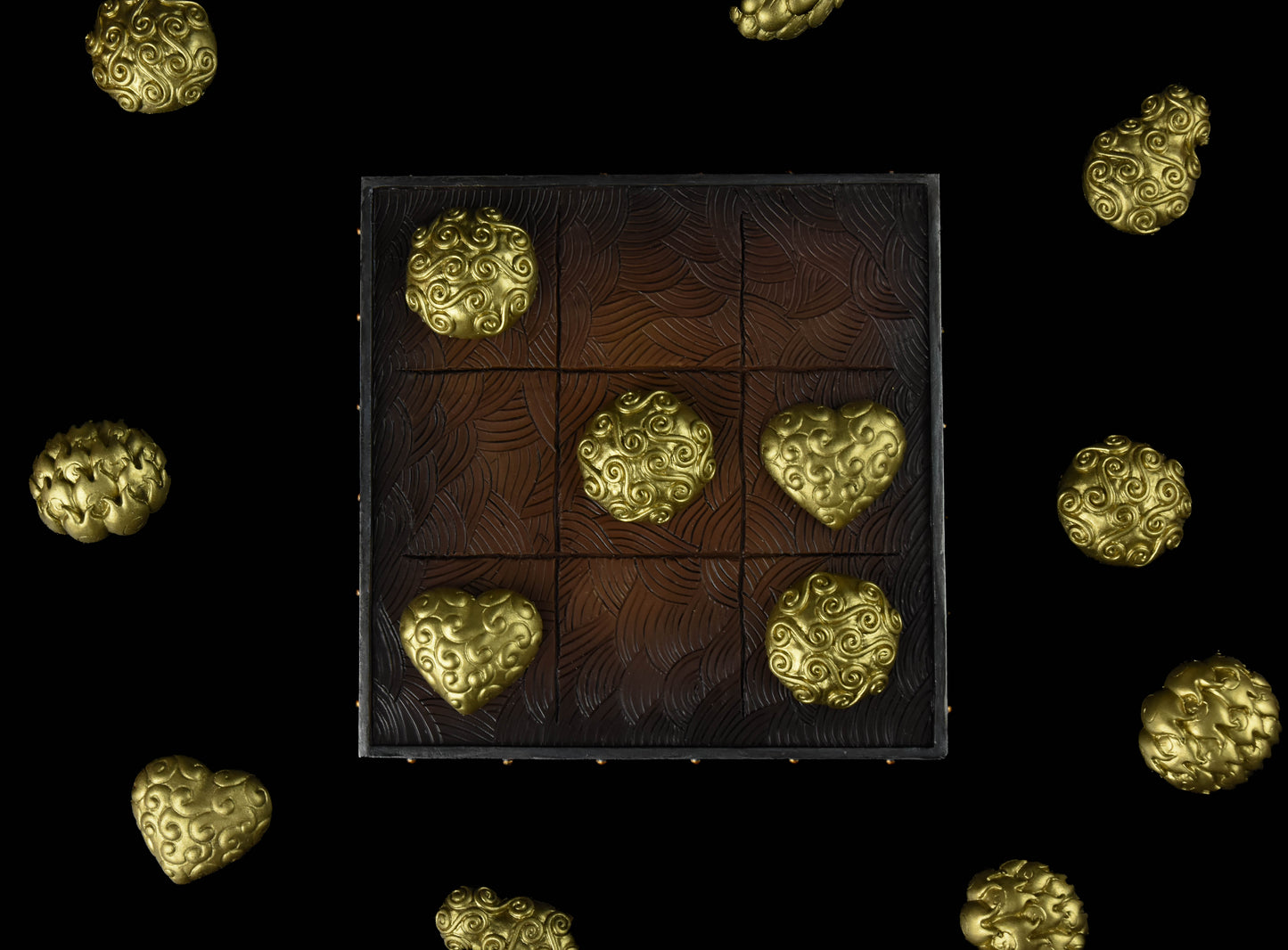 Jeu de Plateau Fruit du Démon (Morpion)