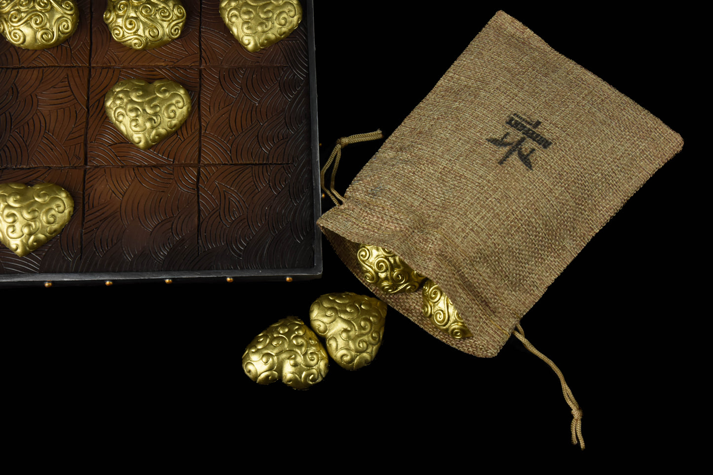 Jeu de Plateau Fruit du Démon (Morpion)